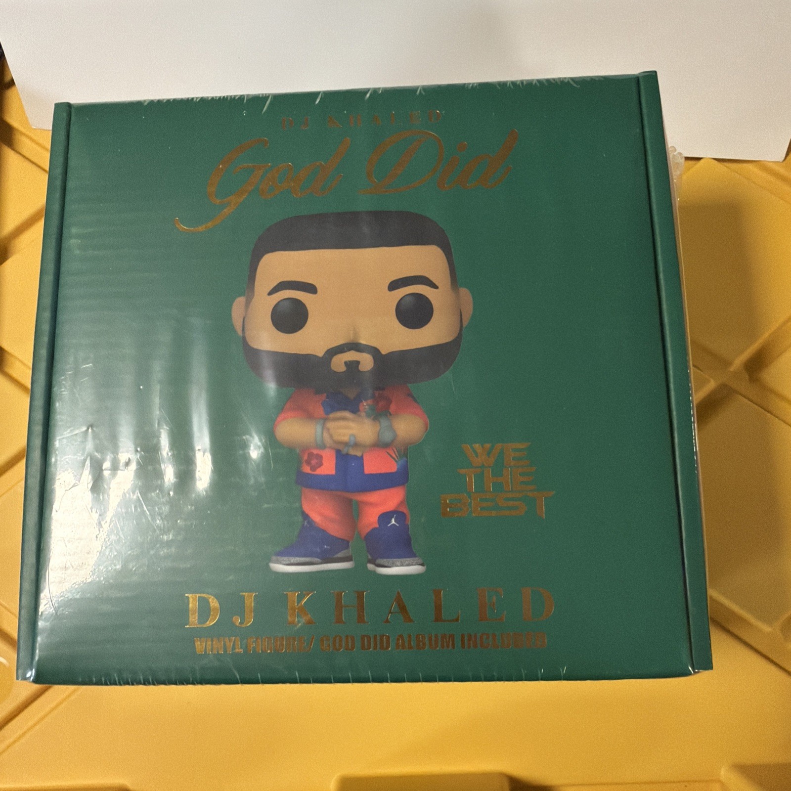 Funko Pop Exclusive DJ KHALED MJ BOX SET GOD DID CD SIZE First Edition LE 500