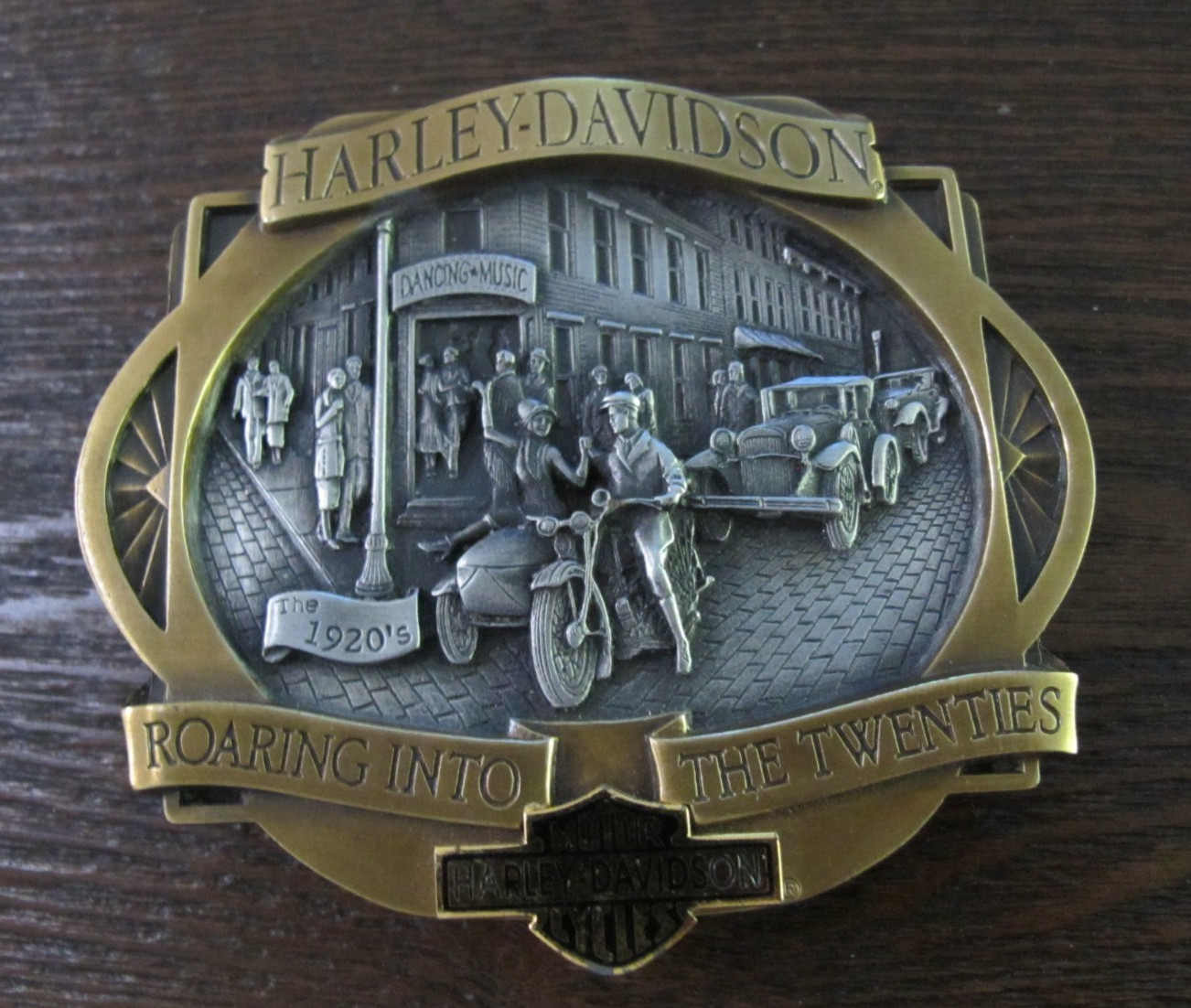 Harley-Davidson Belt Buckle 1920’s Ltd Ed 507/7500 Vintage 1984