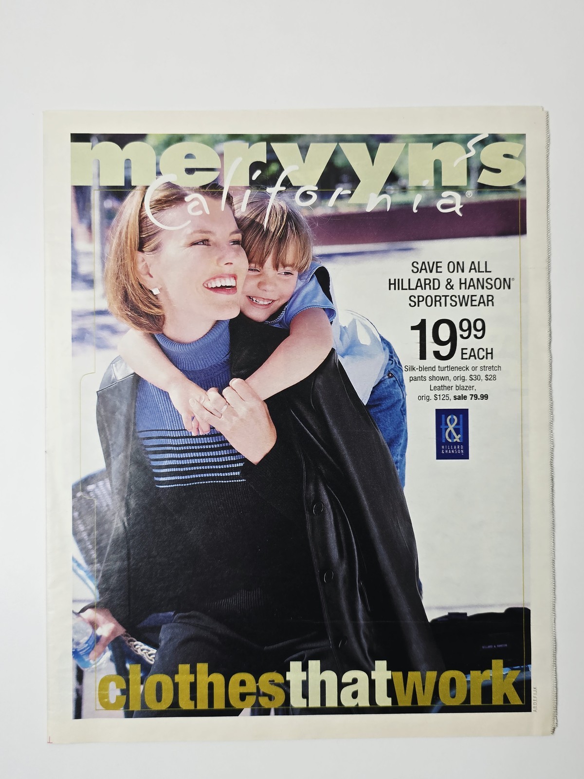 2000 Mervyn\'s California Baby Sale Barney Promotion Circular 32 Pages Vintage