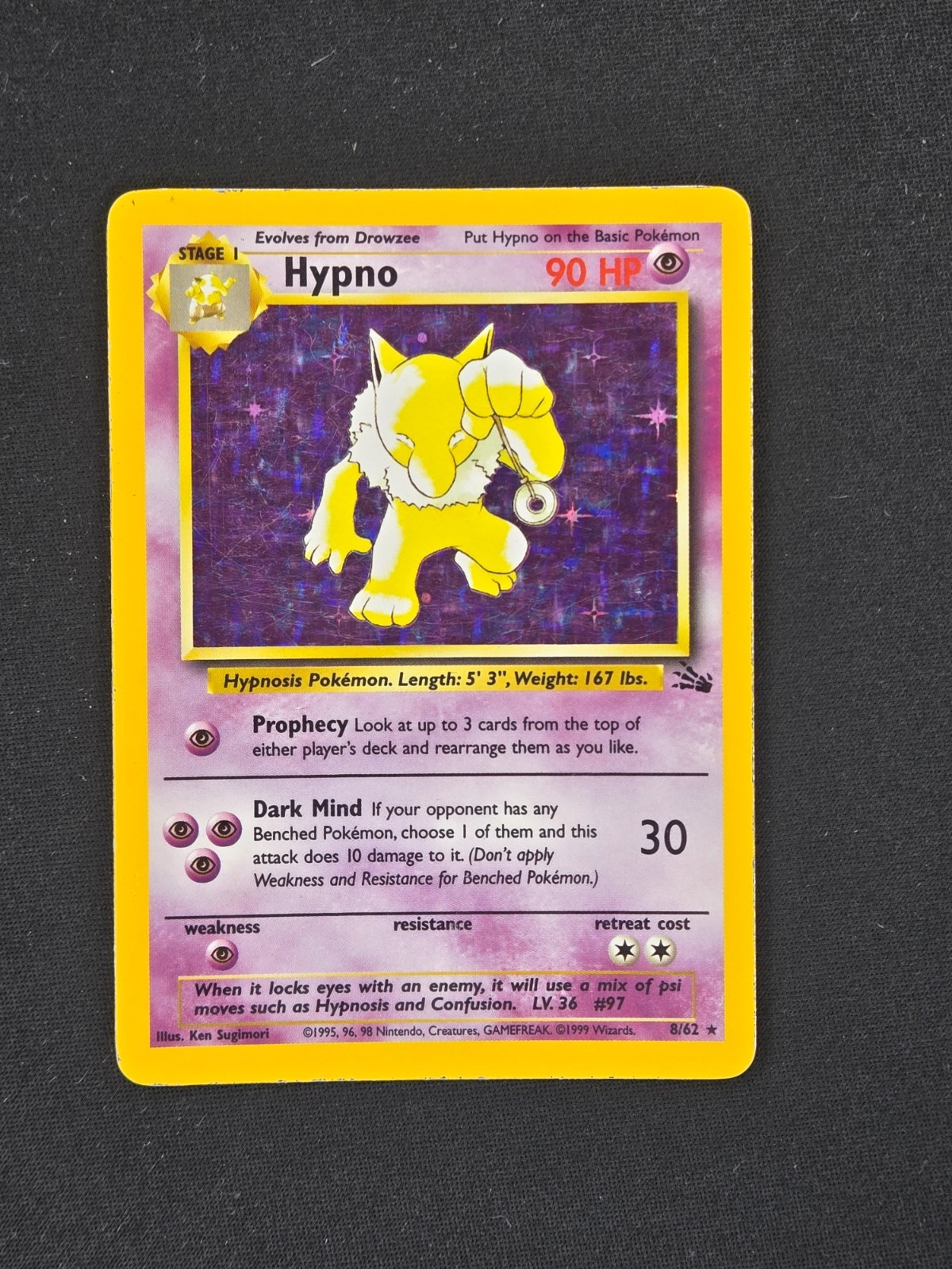 Hypno #8 Fossil Excellent