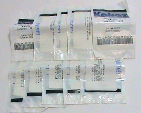 10 ea NASA Propulsion Spare O-Rings Kalrez Custom O-Ring K#2151 Compound 1045