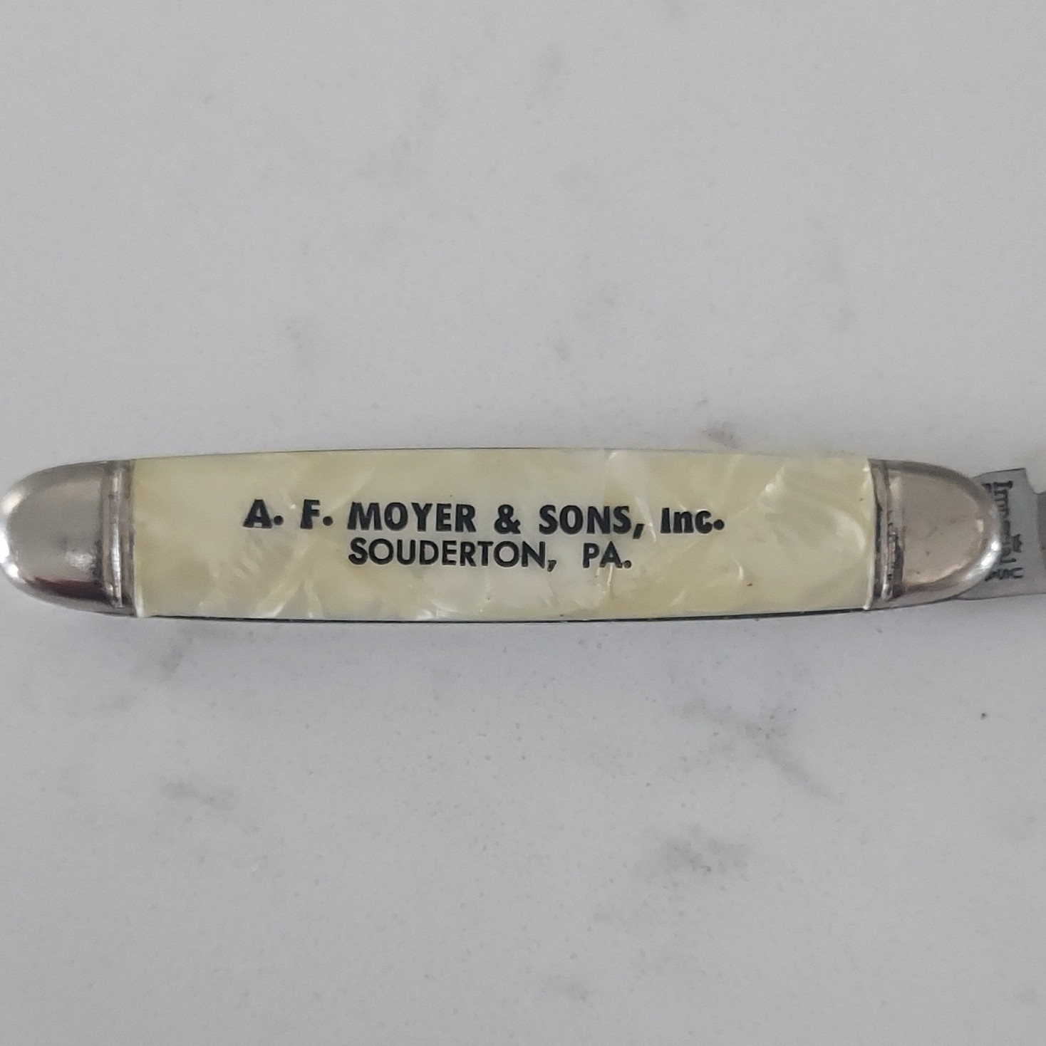 Vintage 1946-56 Imperial Tool Imperial Knife, A.F. Moyer & Sons Souderton, Pa