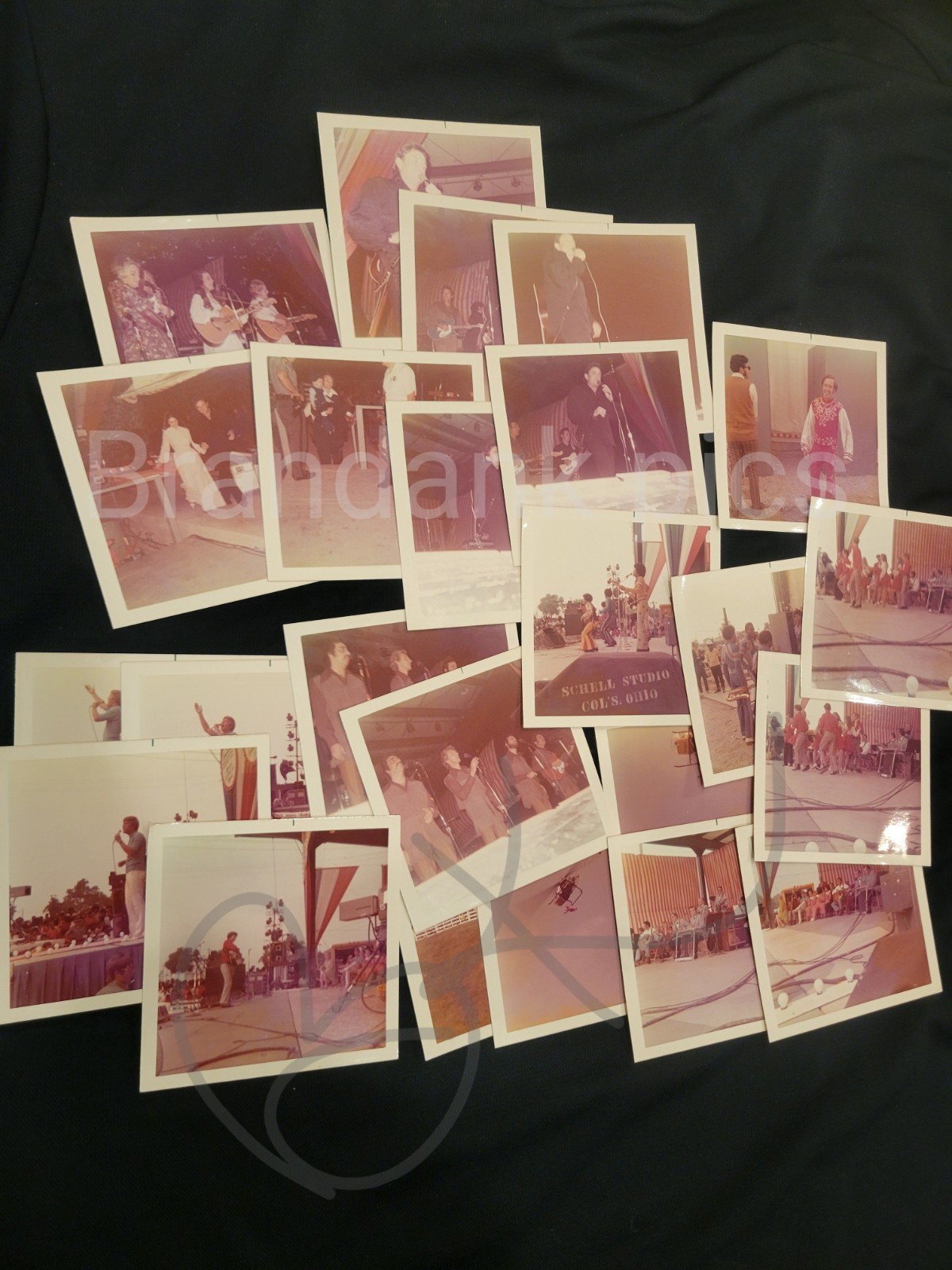 Vintage 1970s Ohio State Fair Concert Photo Archive Jackson 5 Johnny Cash Lot 24