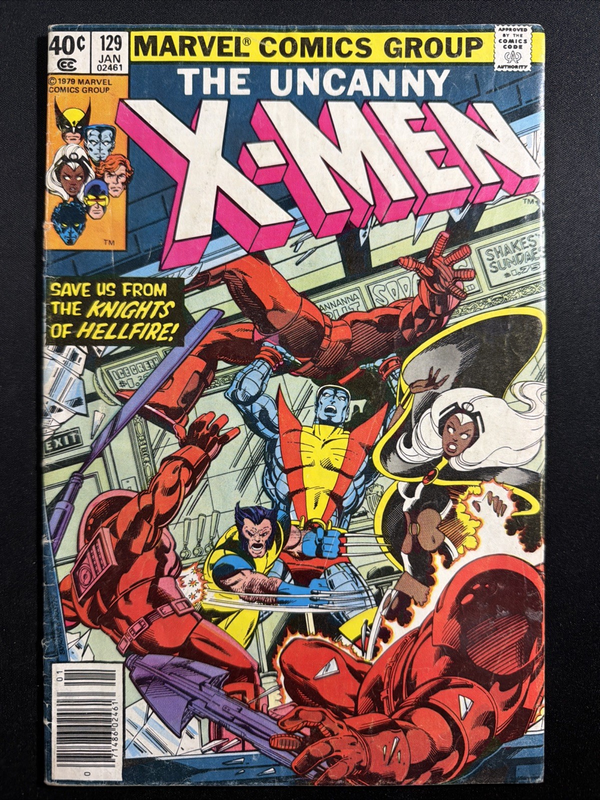 X-Men #129 1980 Marvel Comics 1st Print Bronze Age Comic Good/VG *A18