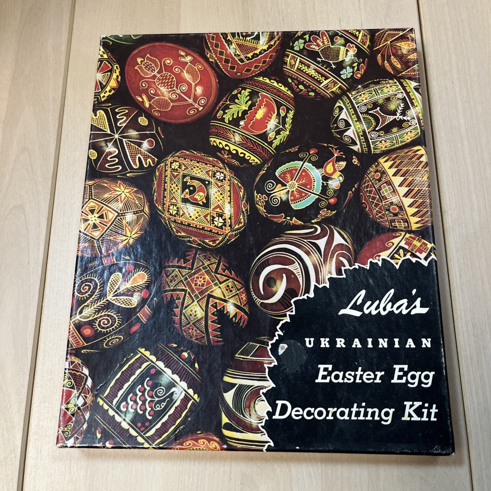 Vintage Luba’s Ukrainian Easter Egg Decorating Kit - Open Box