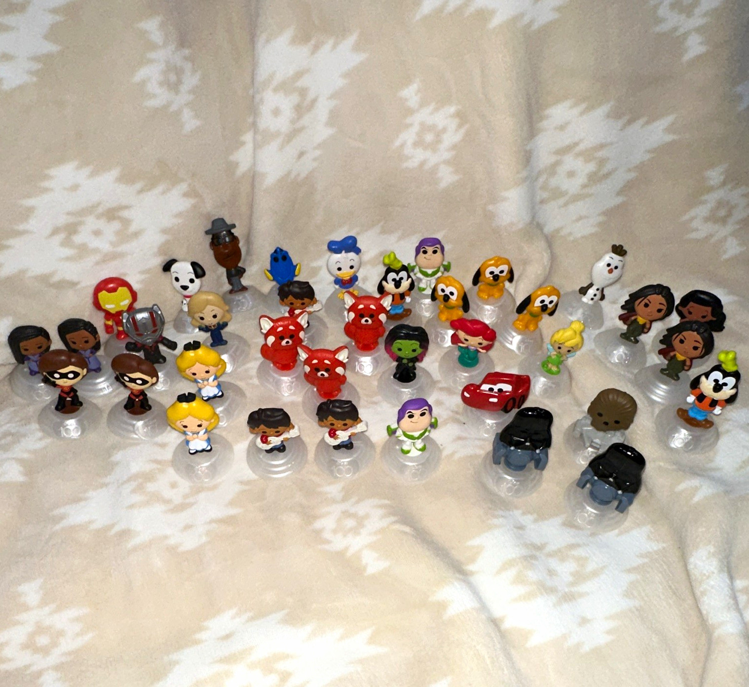 McDonald's Disney 100 Happy Meal Mini Figurines Lot of 37 Disney/Pixar/Star Wars