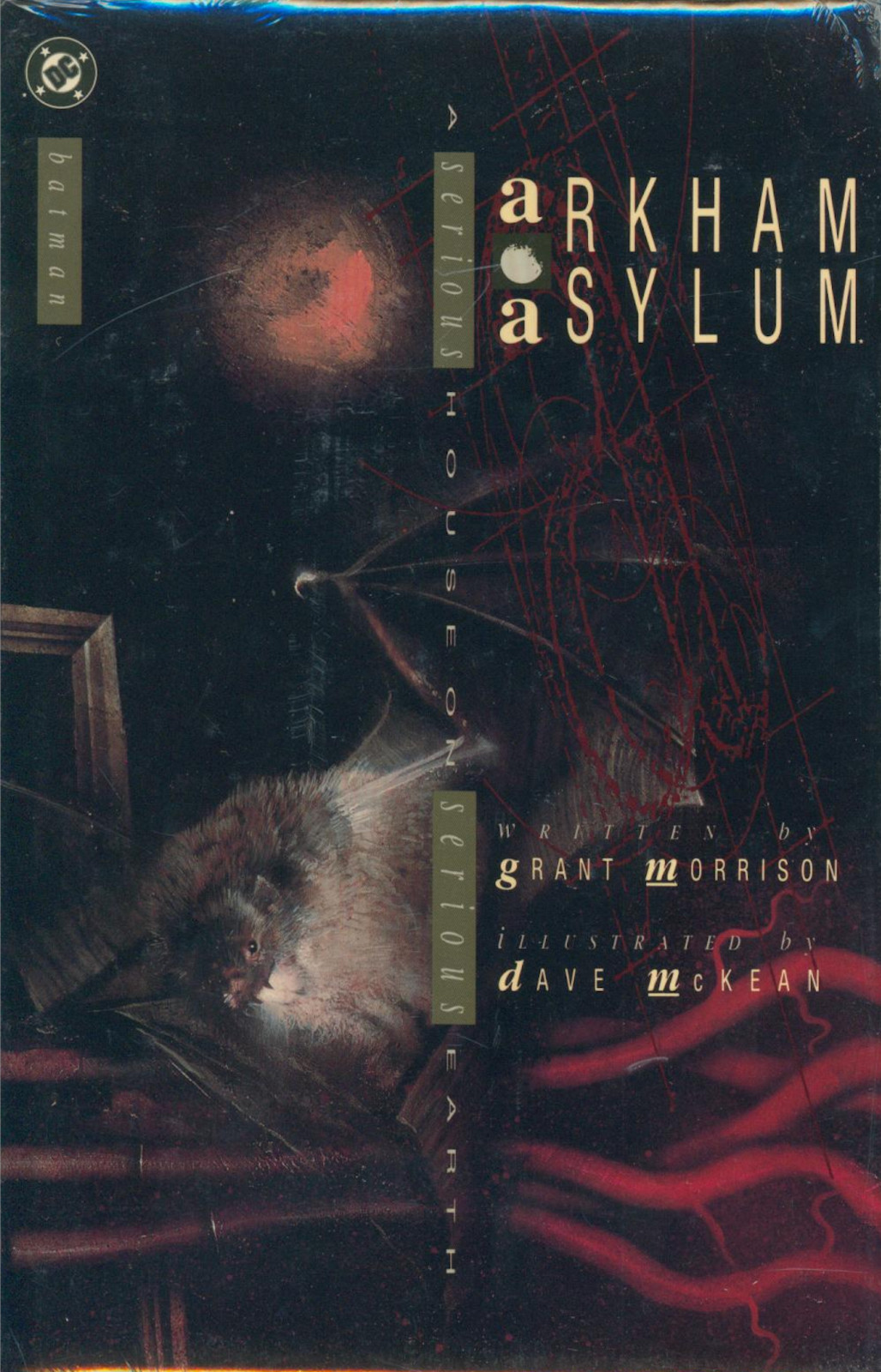 Batman: Arkham Asylum (Hardcover) 1989 *SEALED