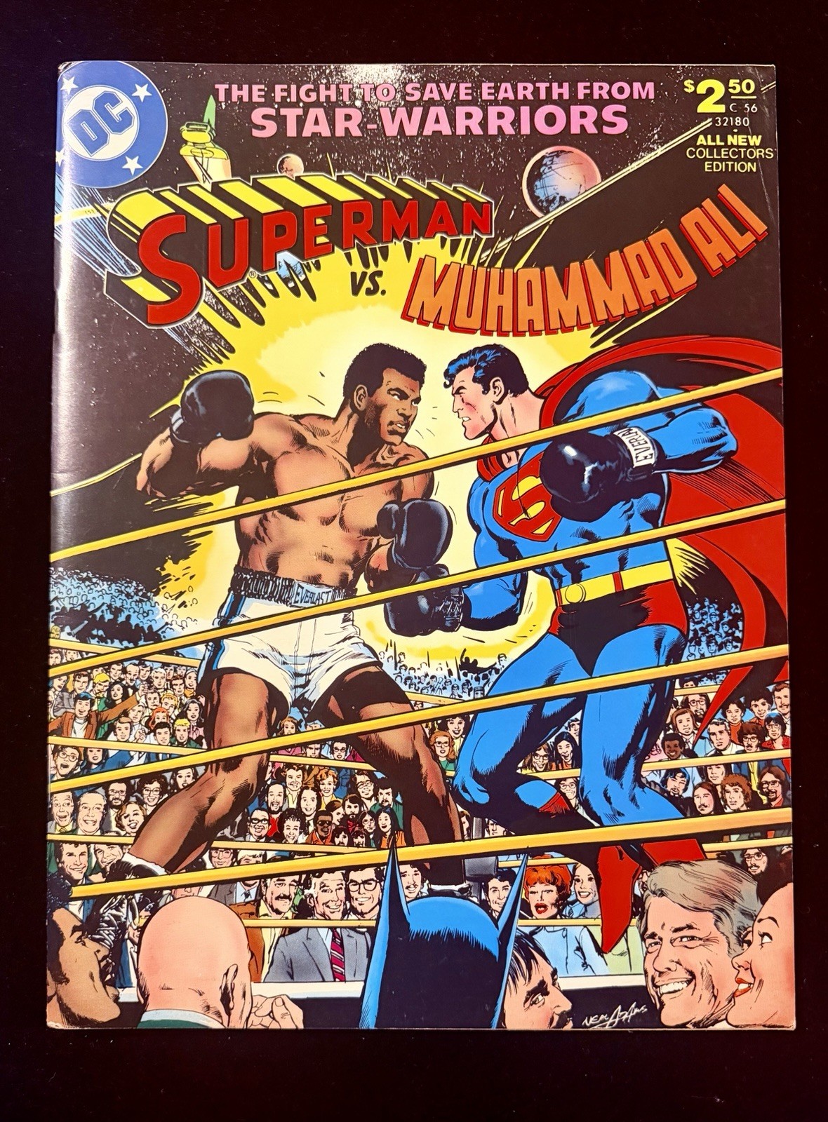 VINTAGE 1978 Superman vs Muhammad Ali C-56 Treasury Edition Comic Original Print
