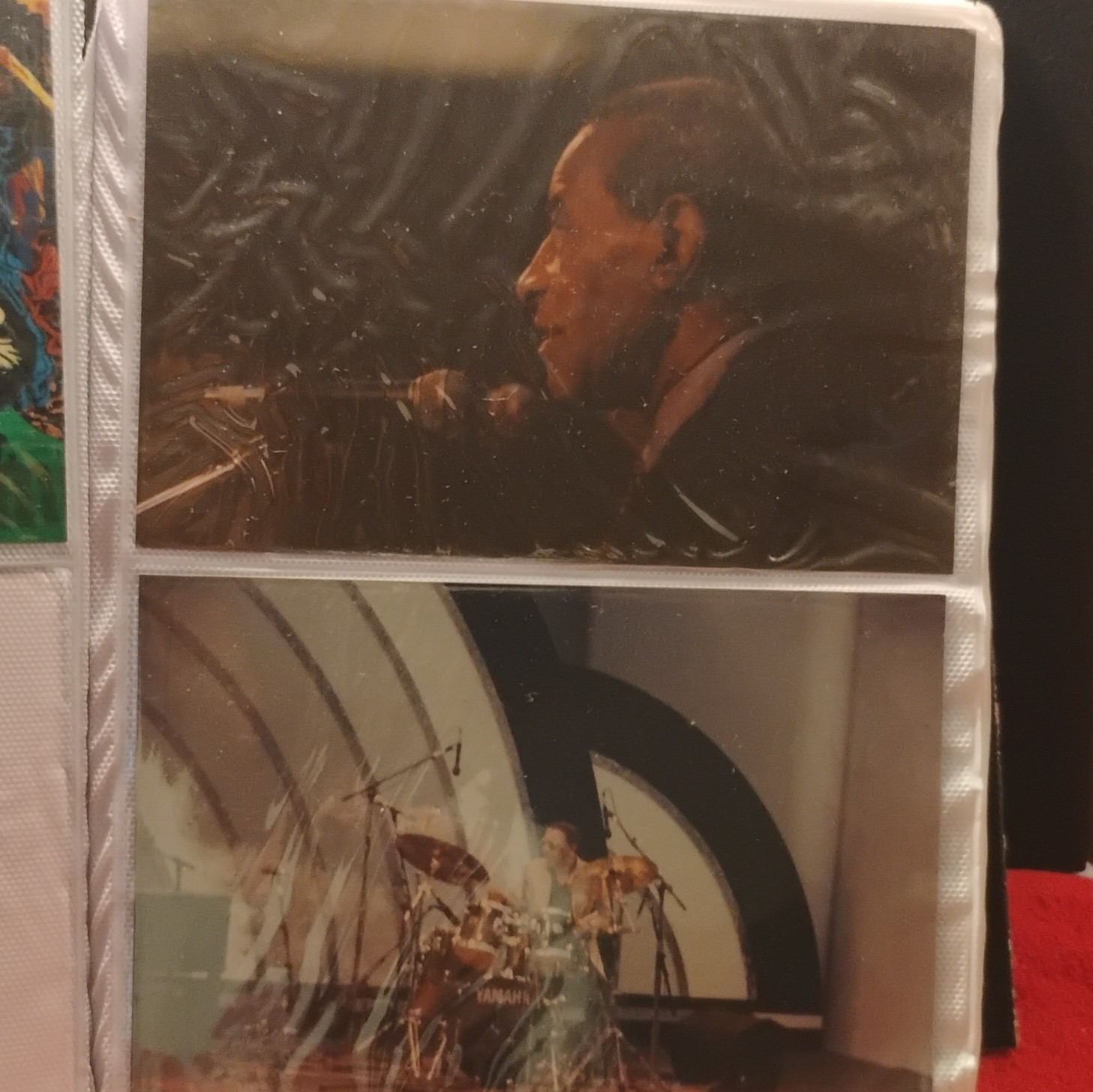 134 Jazz Drummers Snapshot Lot-  -Tony Williams- Jack DeJohnett- Panco Sanchez.