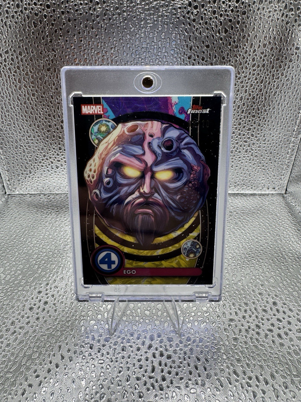 2026 Topps Marvel Finest Fantastic Four Ego Superfractor SP/10 Rare