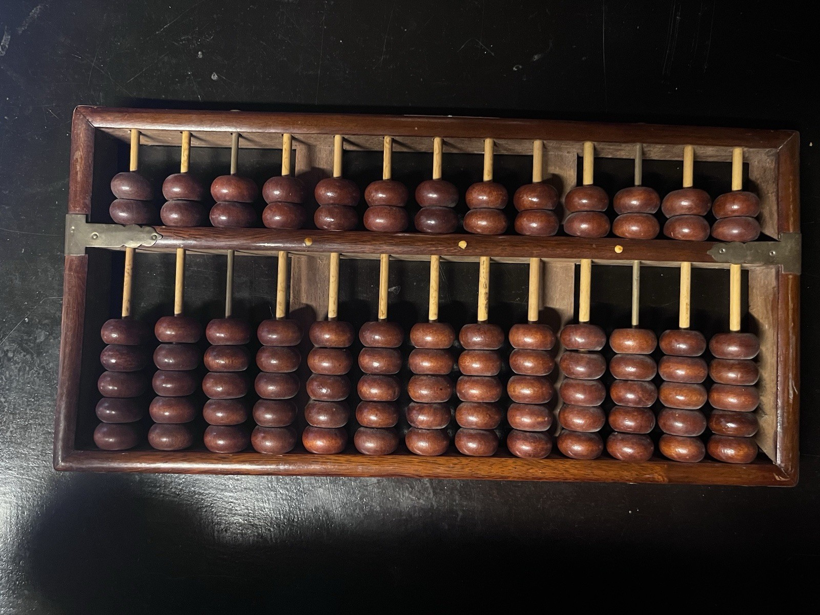 Vintage Chinese Rosewood Abacus, Fantastic Condition , South East Scientific CO.
