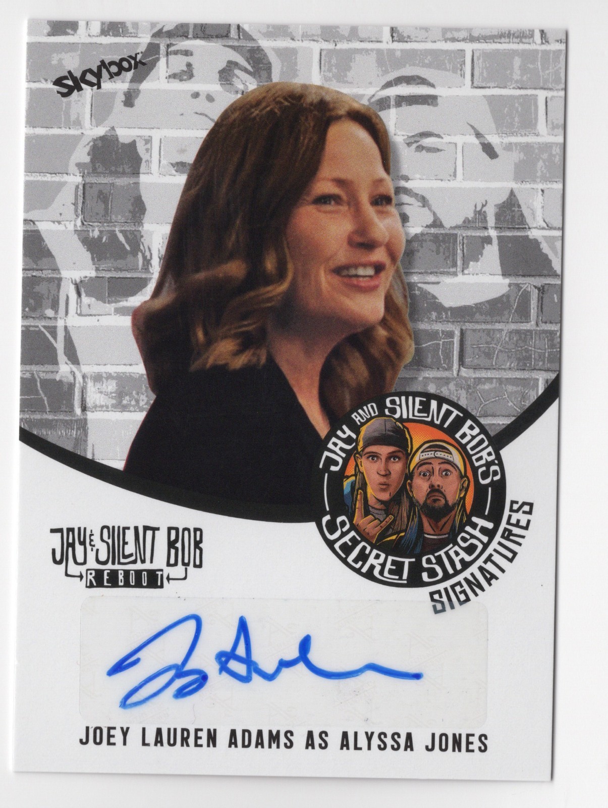 Joey Lauren Adams 2023 UD SkyBox Jay And Silent Bob Reboot Autograph Card Auto