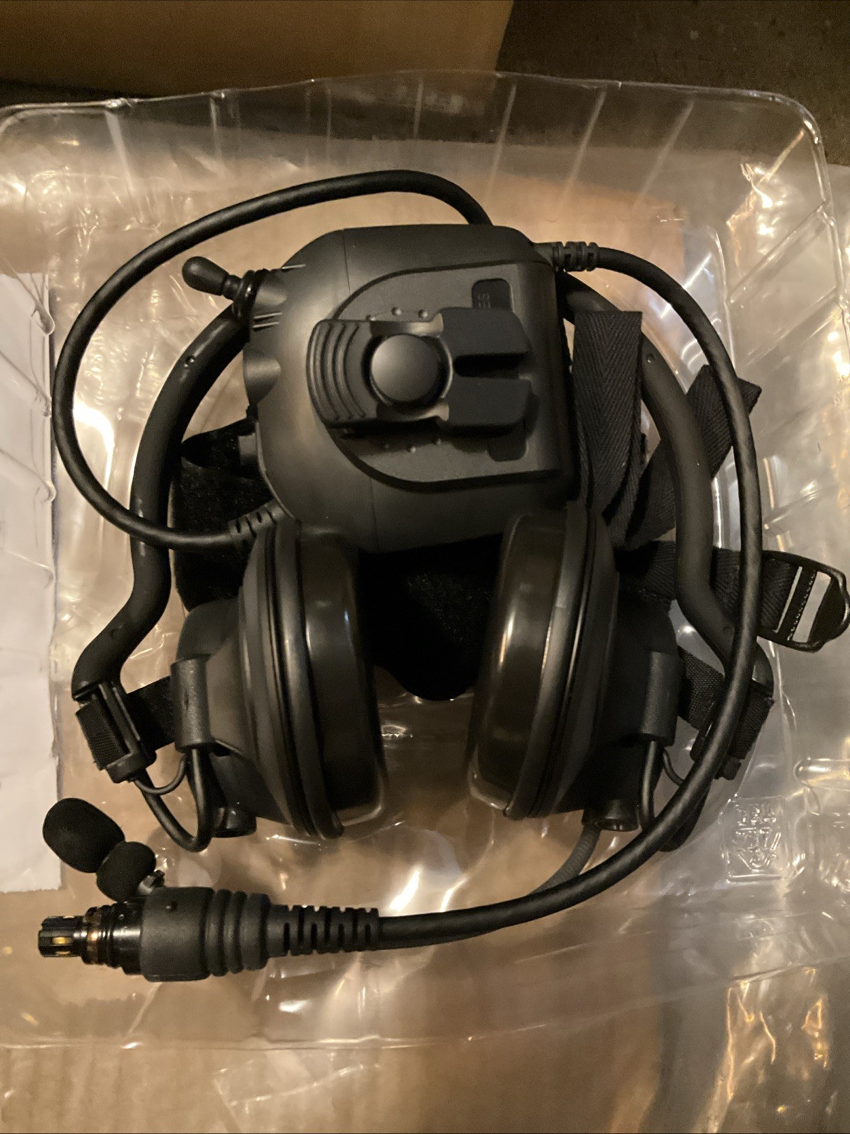 Brand NewNOS Racor Raptor RA5001/1/0025 Headset w/PTT,  Military VIC Intercom