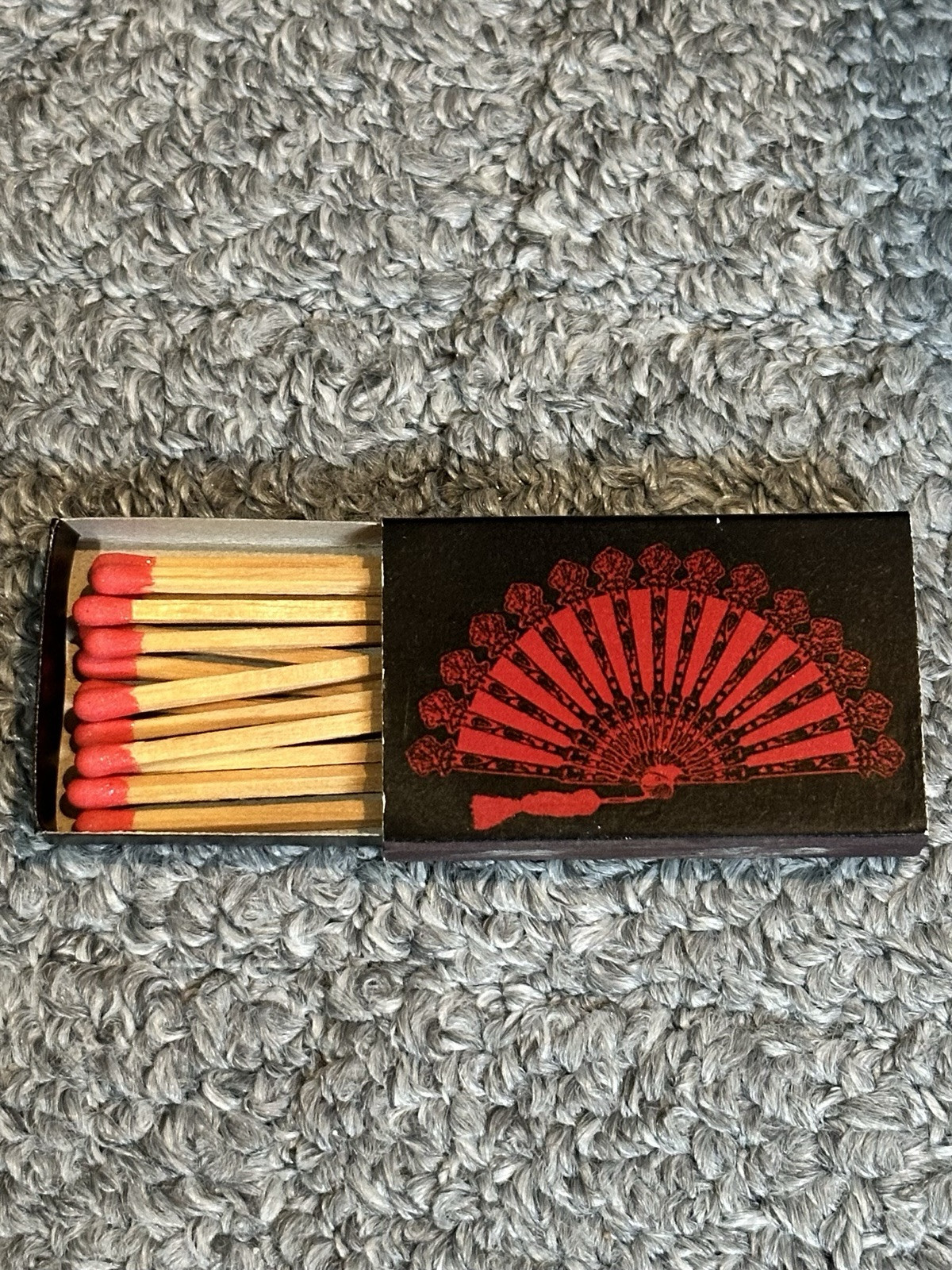 Vintage Matchbox Mandarin Bar Lounge Silks SF San Francisco CA California USED