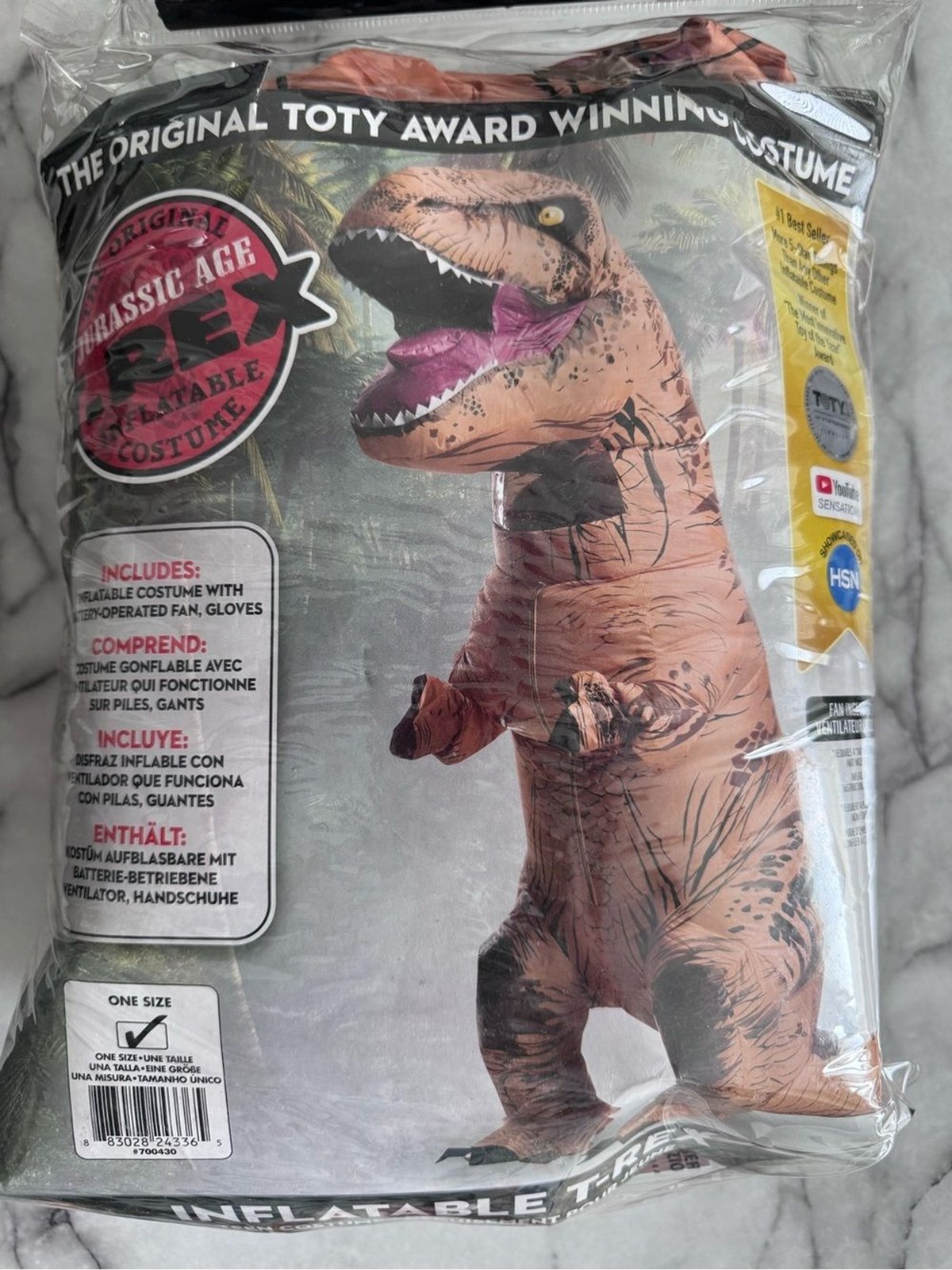 Rubie\'s Inflatable T-Rex Costume for Teens