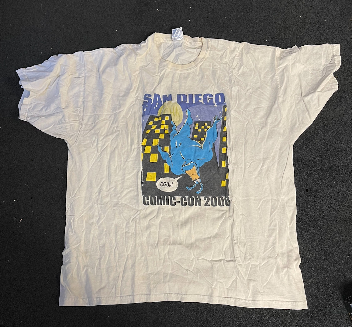 Rare Vintage 2008 The Tick Comic-Con T-Shirt Size XL
