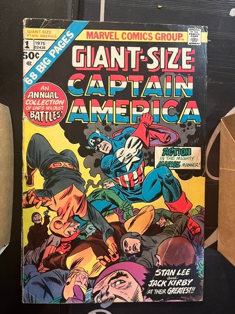 Giant-Size Captain America #1 (Marvel Comics 1975)