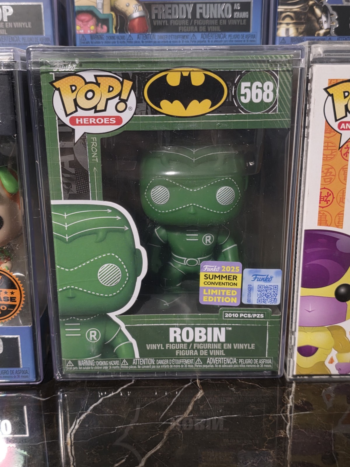 SDCC 2025 Funko LE 2010 Batman & Robin Blue Prints Shared Exclusive IN HAND