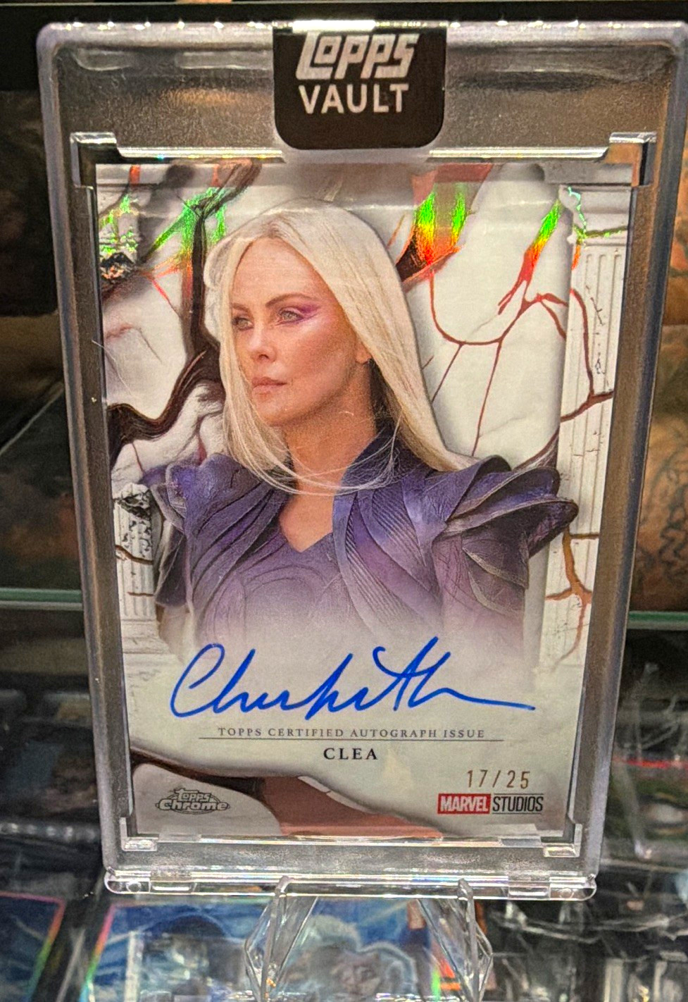 Topps 2026 Marvel Vault Doctor Strange Immortal Autographs Clea IA-CHT 17/25