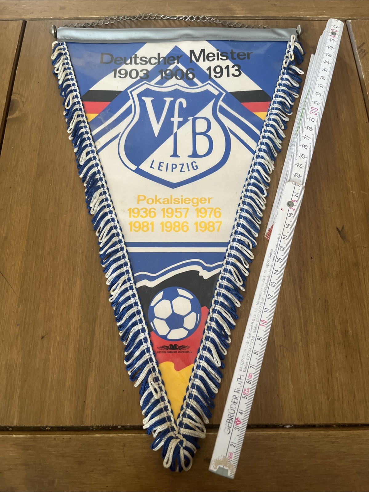 vfb leipzig/locomotive Leipzig pennant/pennant/fanion 