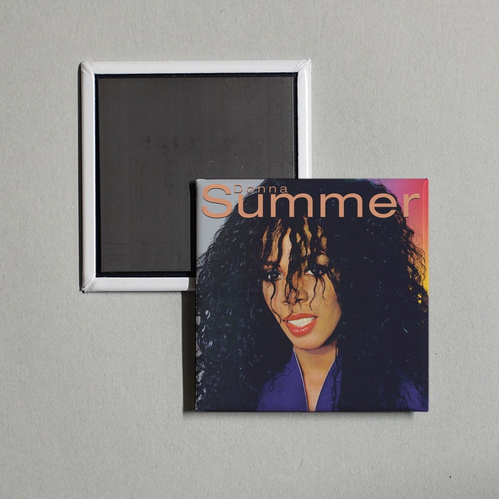Donna Summer - Donna Summer (40th Anniversary E Album Cover Locker Fridge Magnet
