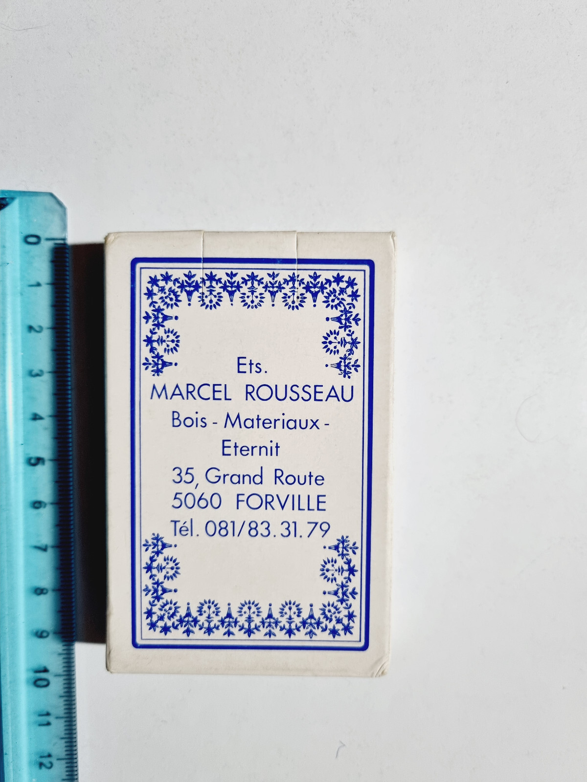 MARCEL ROUSSEAU FORVILLE POKER BRIDGE ORIGINAL PLAYING CARD PLAYING CARDS NEW