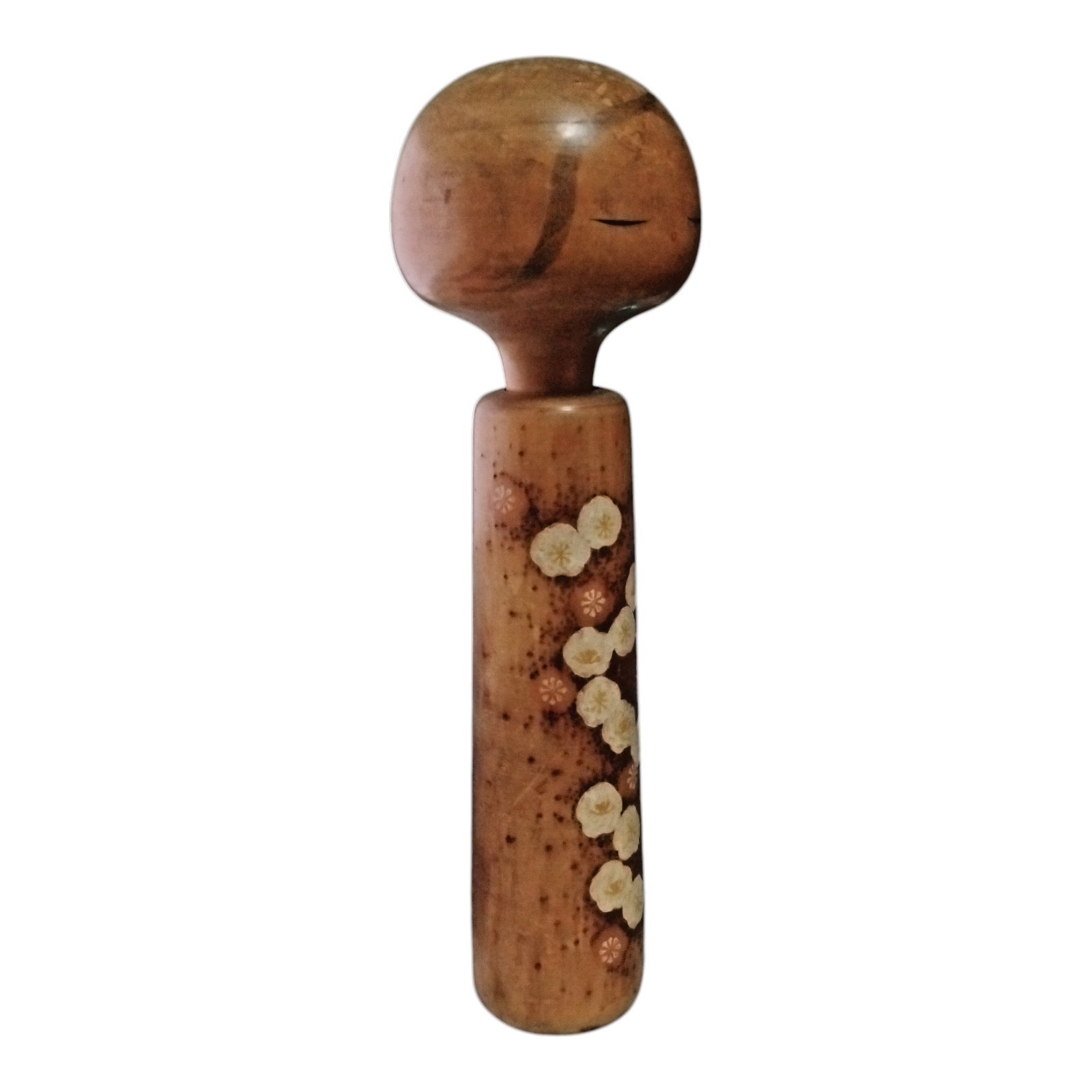 Traditional Kokeshi Doll Vintage Japanese Signed Wooden Craft RARE 13 Inch