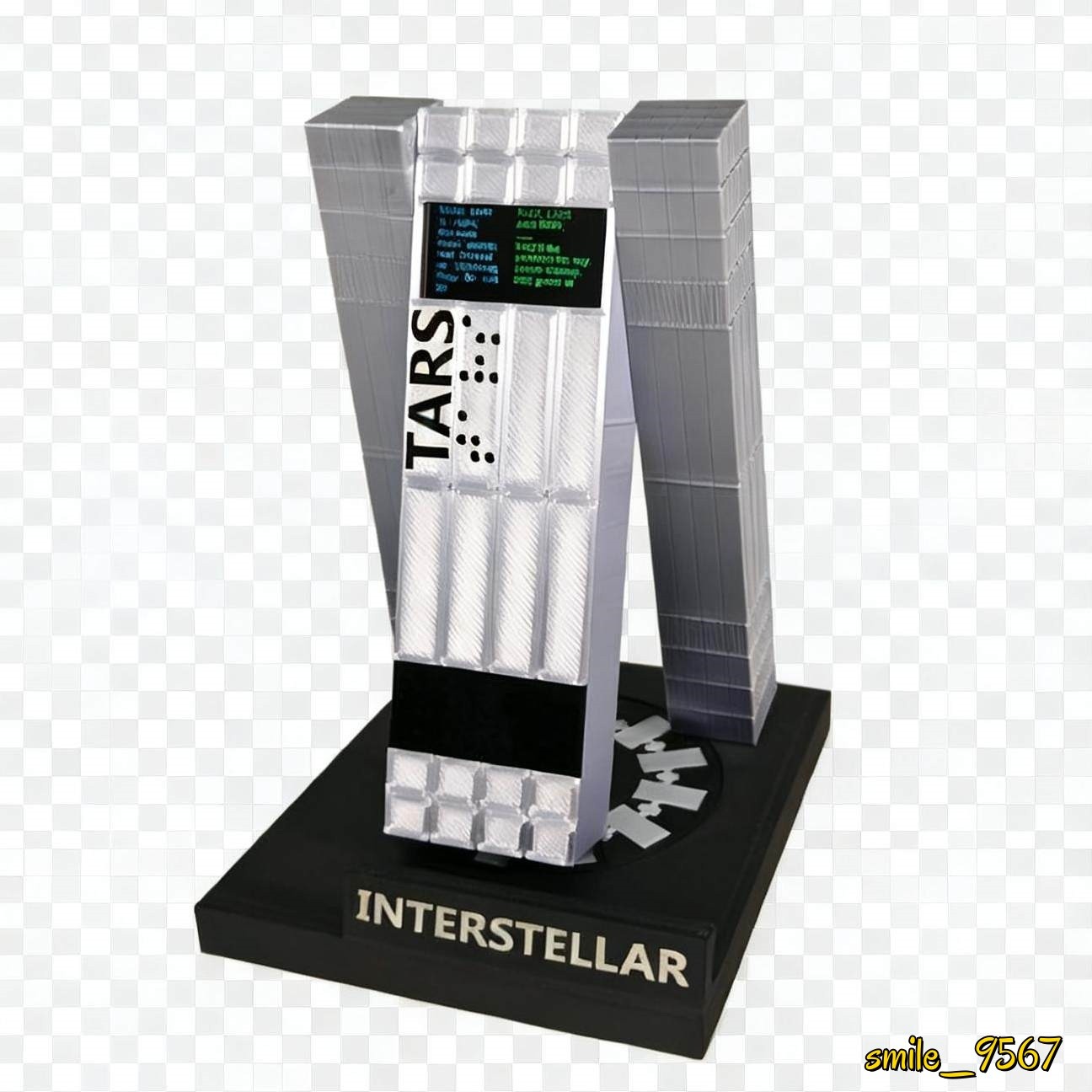 Interstellar TARS Robot Collectible Movie Merch With Screen Movie-Accurate Gift