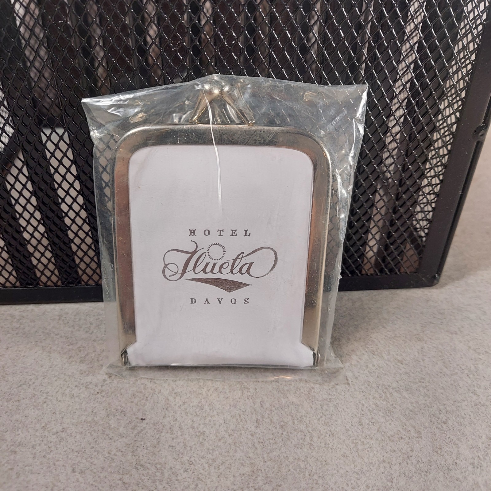 Vintage Hotel Fluela Davos Change Purse Switzerland