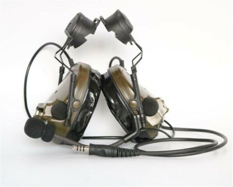 TCA Comtac-III C3 Tactical Headset Peltor Helmet Ver. Noise Reduction Headphone