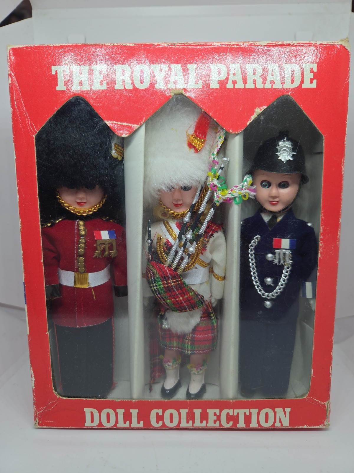 NEW~VTG 1960’s The Royal Parade Doll Collection~ 3 British Souvenir Dolls