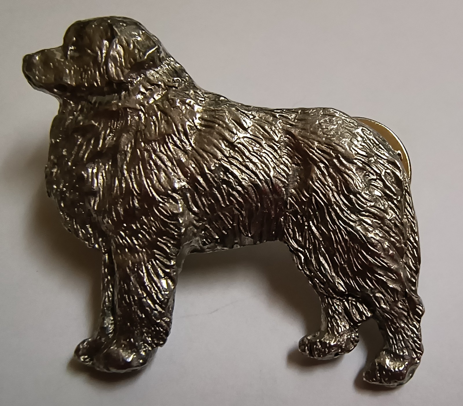 Great Pyrenees Dog Fine PEWTER PIN Jewelry Art USA Made