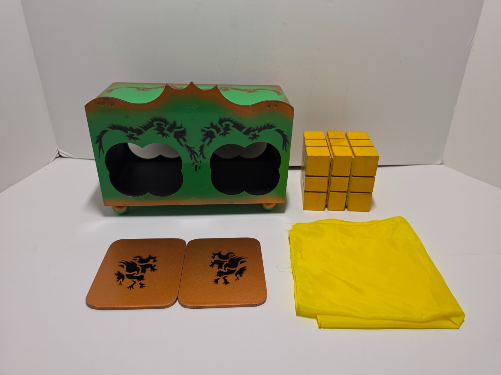 Vintage Jimmy Kings Block Vanish Magic Trick U.F. Grant Stage 1966 Complete Vintage Jimmy Kings Block Vanish Magic Trick U.F. Grant Stage 1966 Complete
