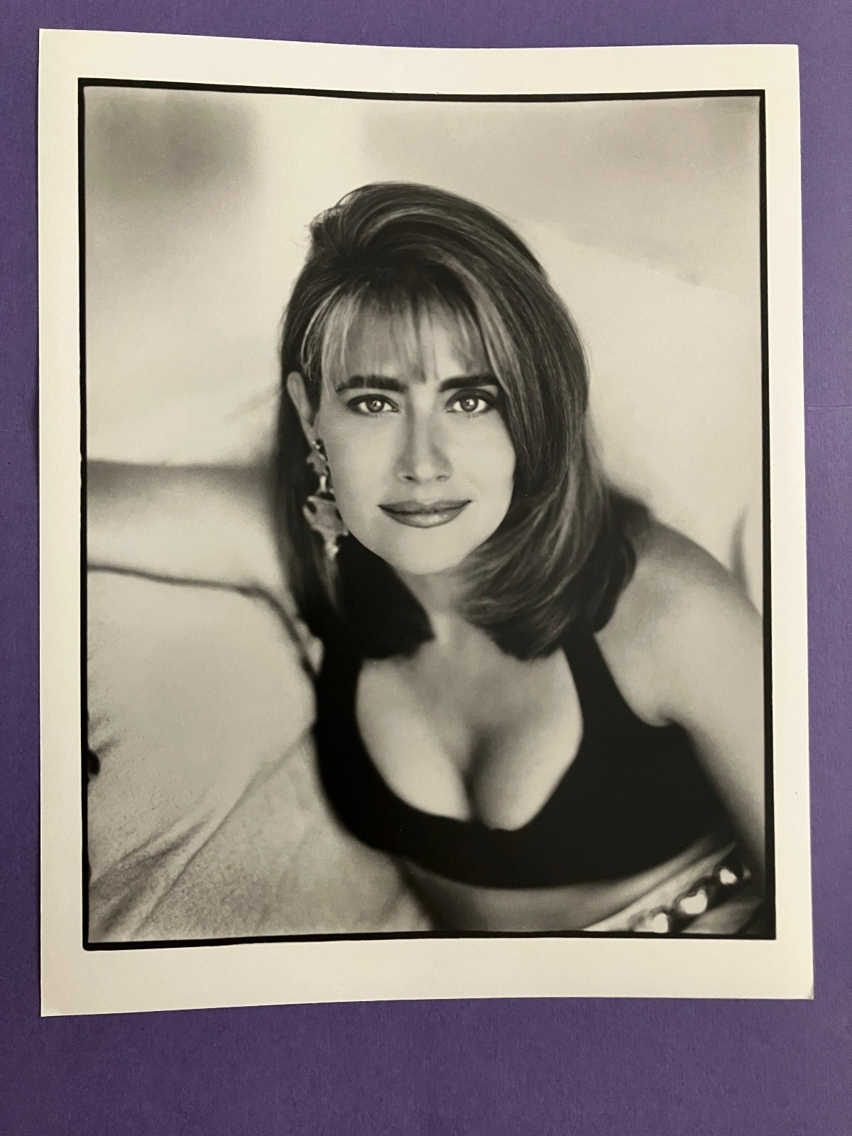 Lorraine Bracco , original talent agency headshot photo with credits