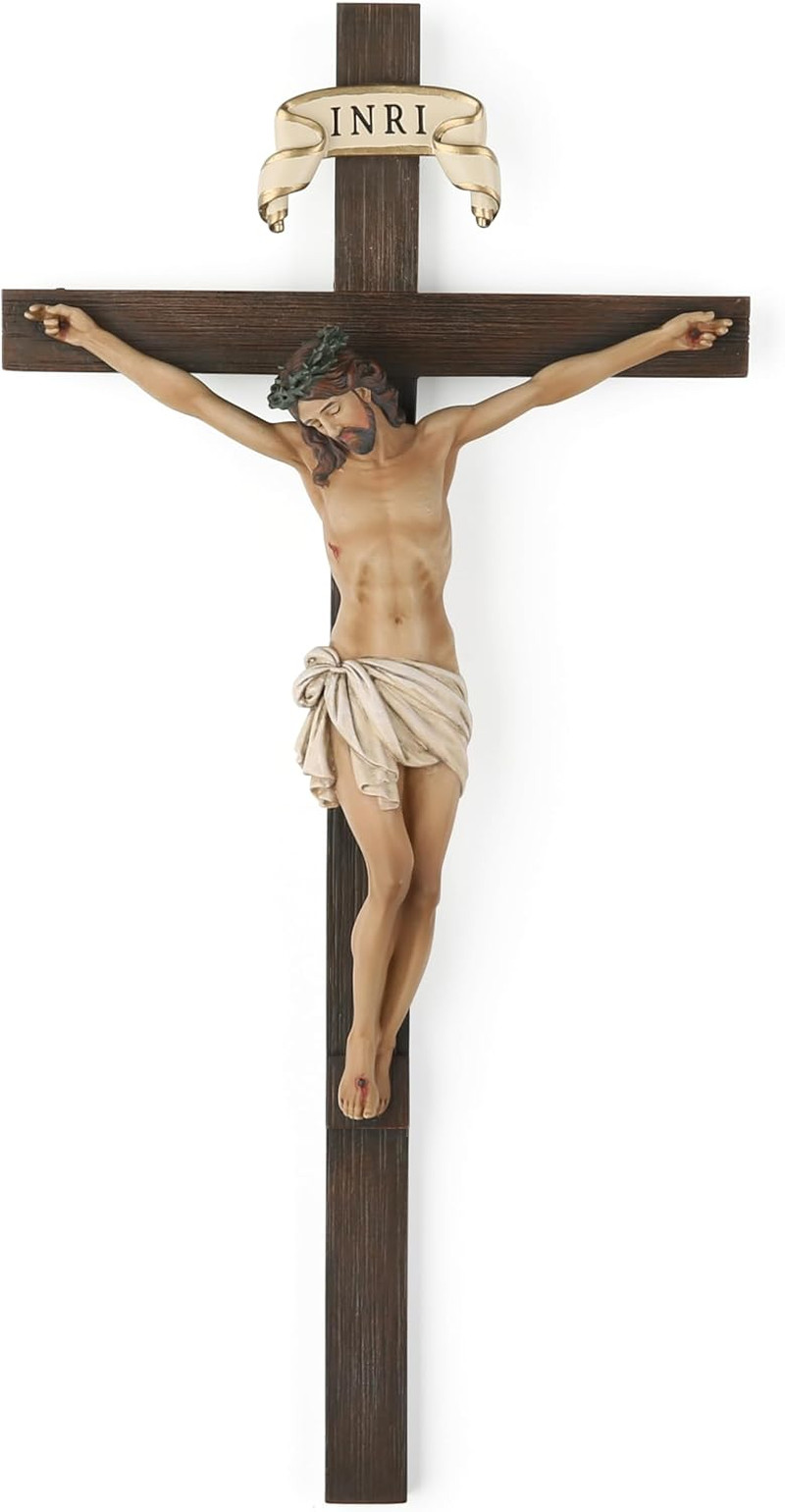 BC Catholic Crucifix Wall Cross 10