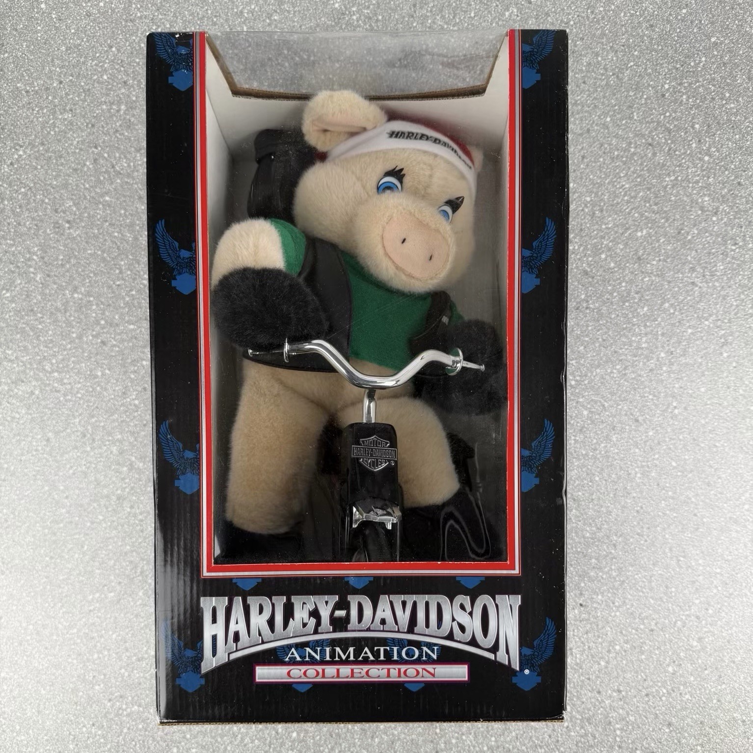 Vintage 1999 Harley-Davidson Plush Pig Animated Born to be Wild Cavanagh NIB