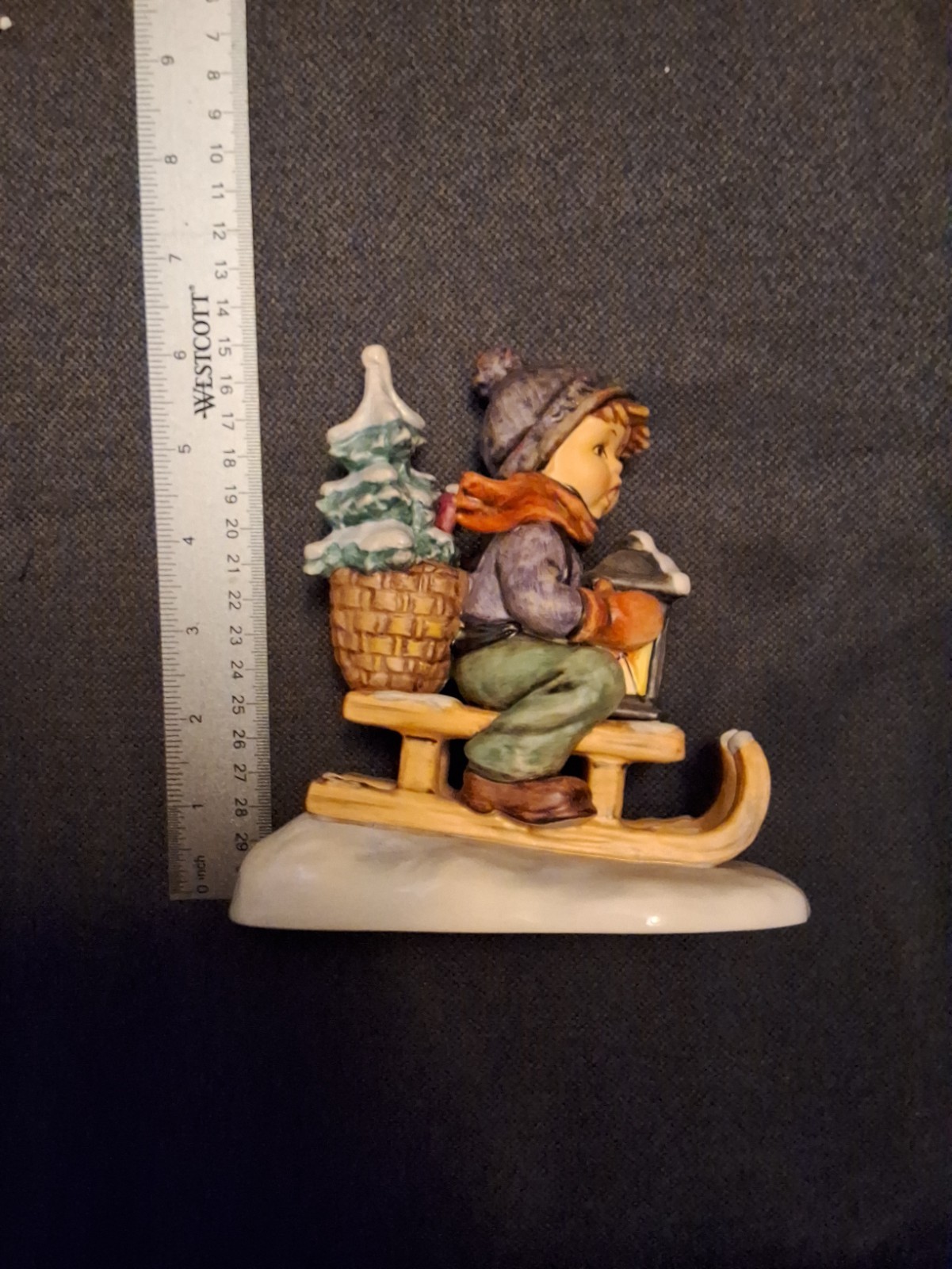 Goebel Hummel Ride Into Christmas 396 Good Condition 1971