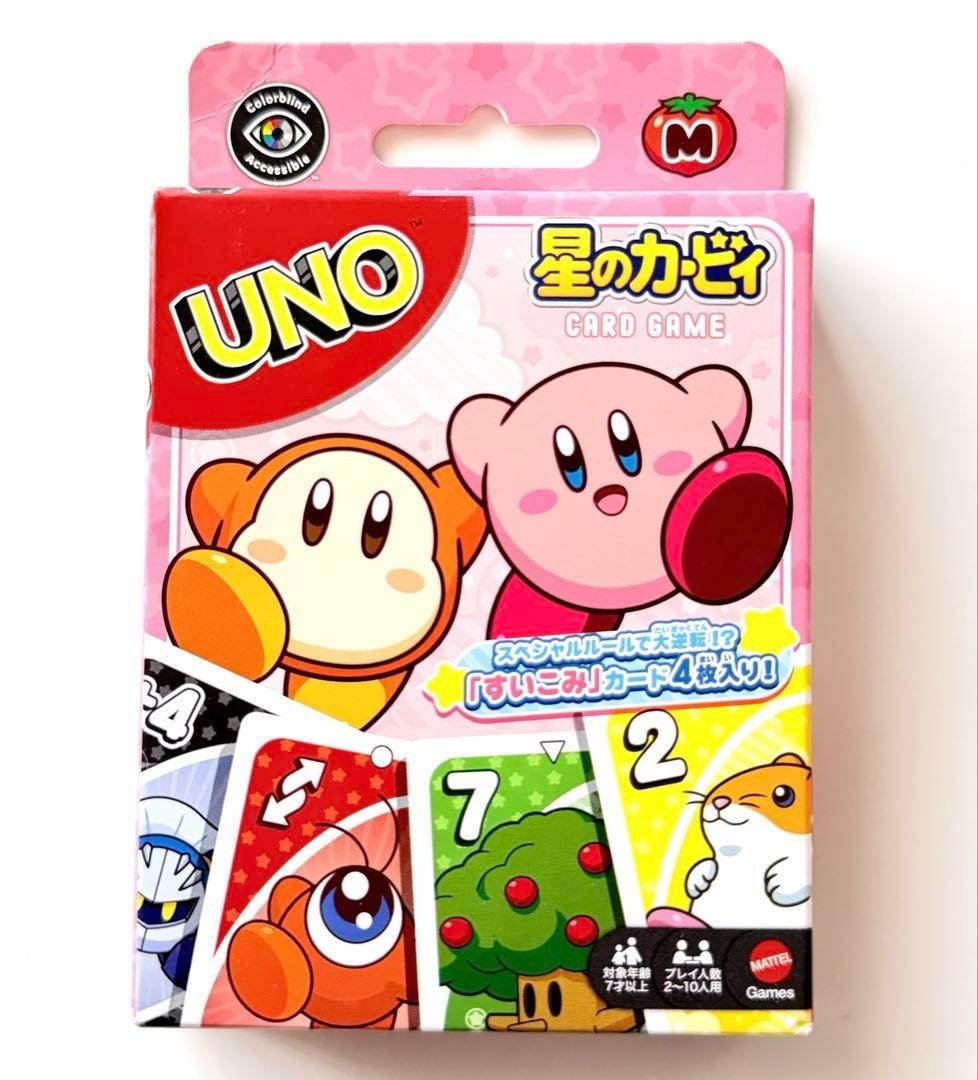 Kirby UNO Card Game Hoshi no Kirby Japan NEW 