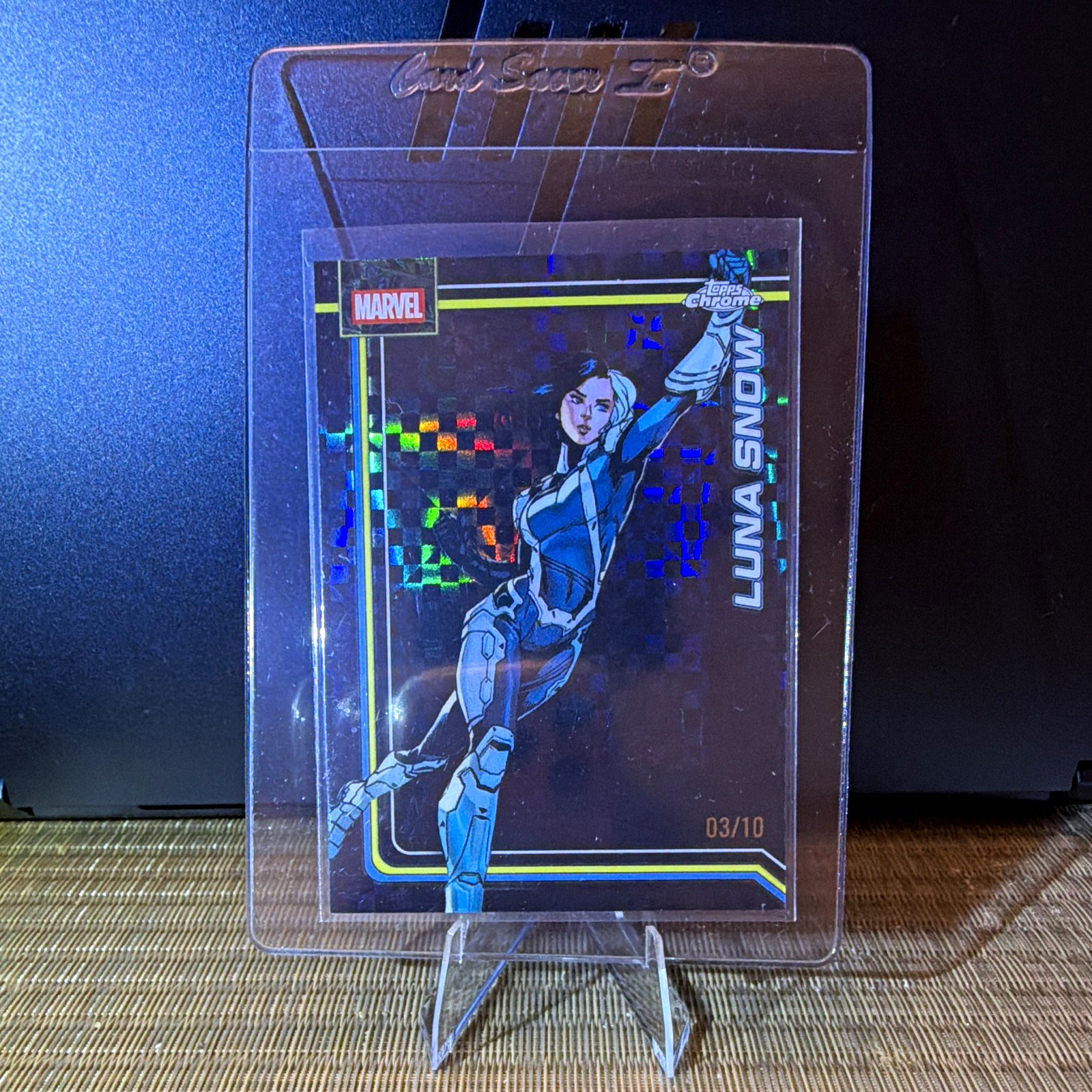 Topps Chrome Marvel Luna Snow #132 BLACK XFRACTOR  /10 RARE***