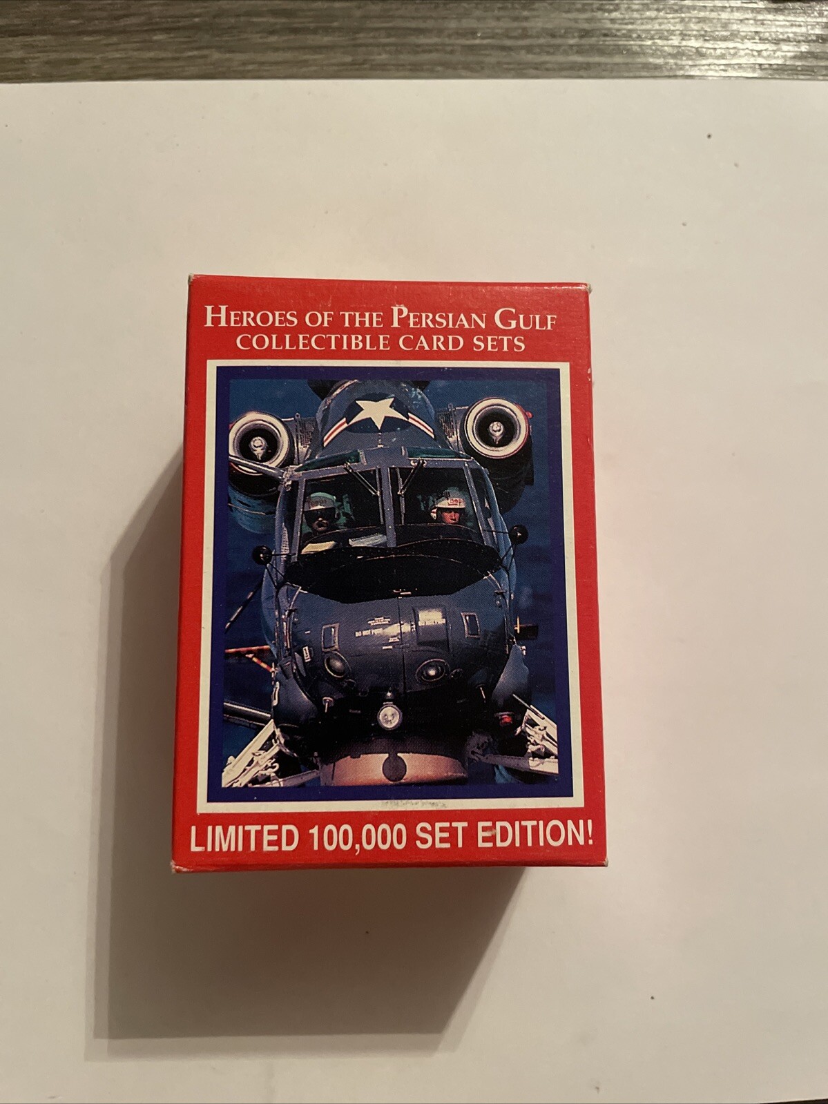 1991 Lime Rock Company Hero’s Of The Persian Gulf Card Set New Unopened