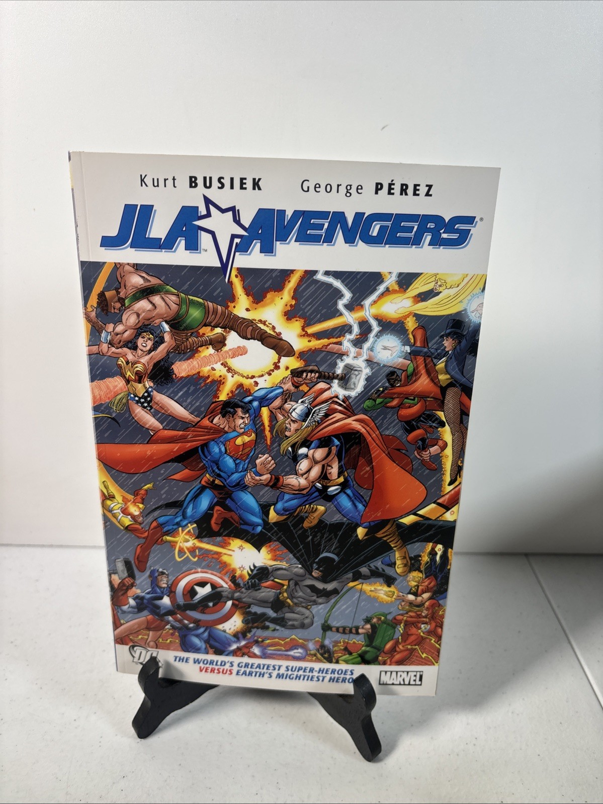 JLA/Avengers TPB Kurt Busiek George Pérez DC/Marvel 2008