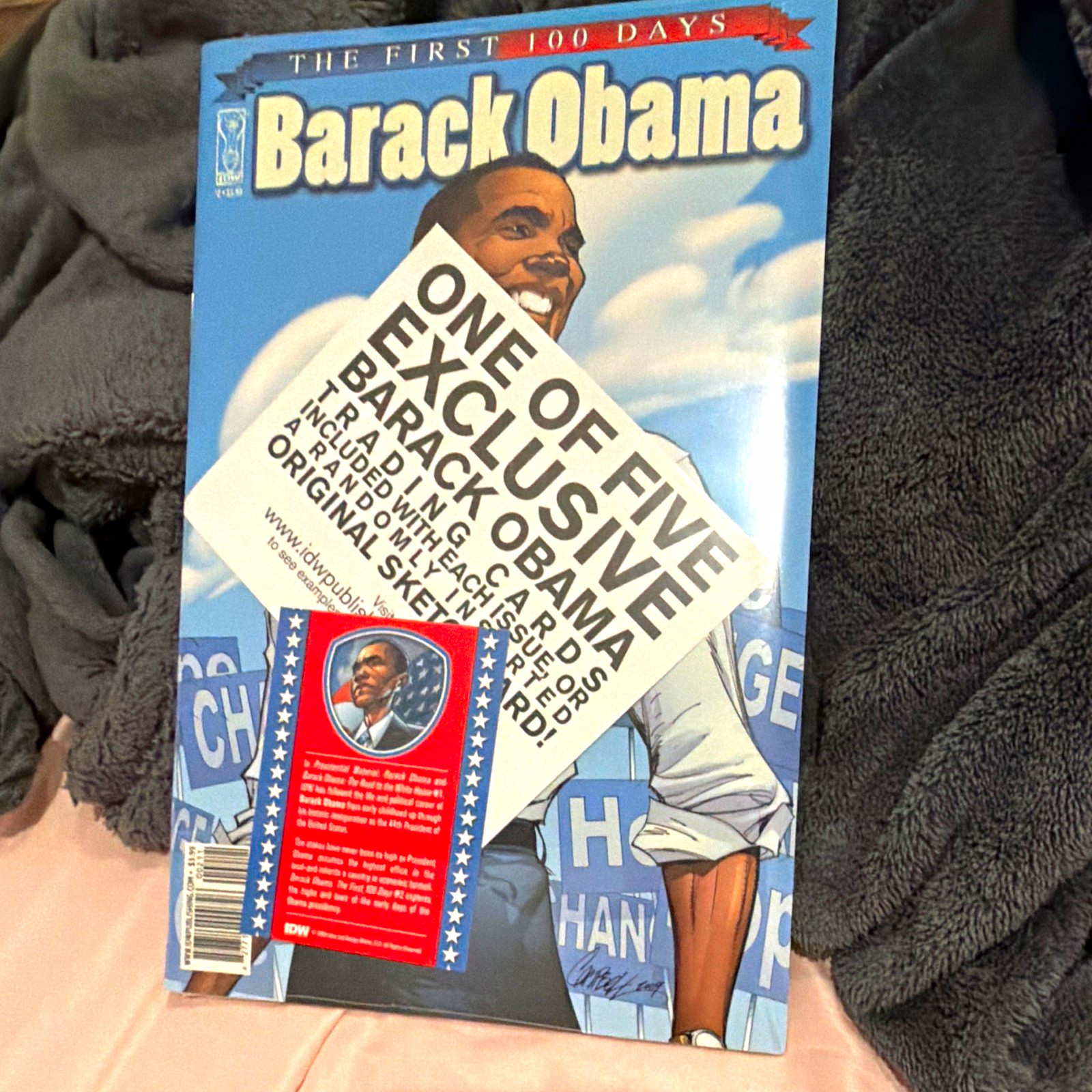 IDW Publishing Barack Obama: The First 100 Days #1 Softcover First Print