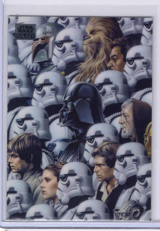 2024 Topps Star Wars Galaxy Chrome Stormtroopers Base #64 2024 Topps Star Wars Galaxy Chrome Stormtroopers Base #64