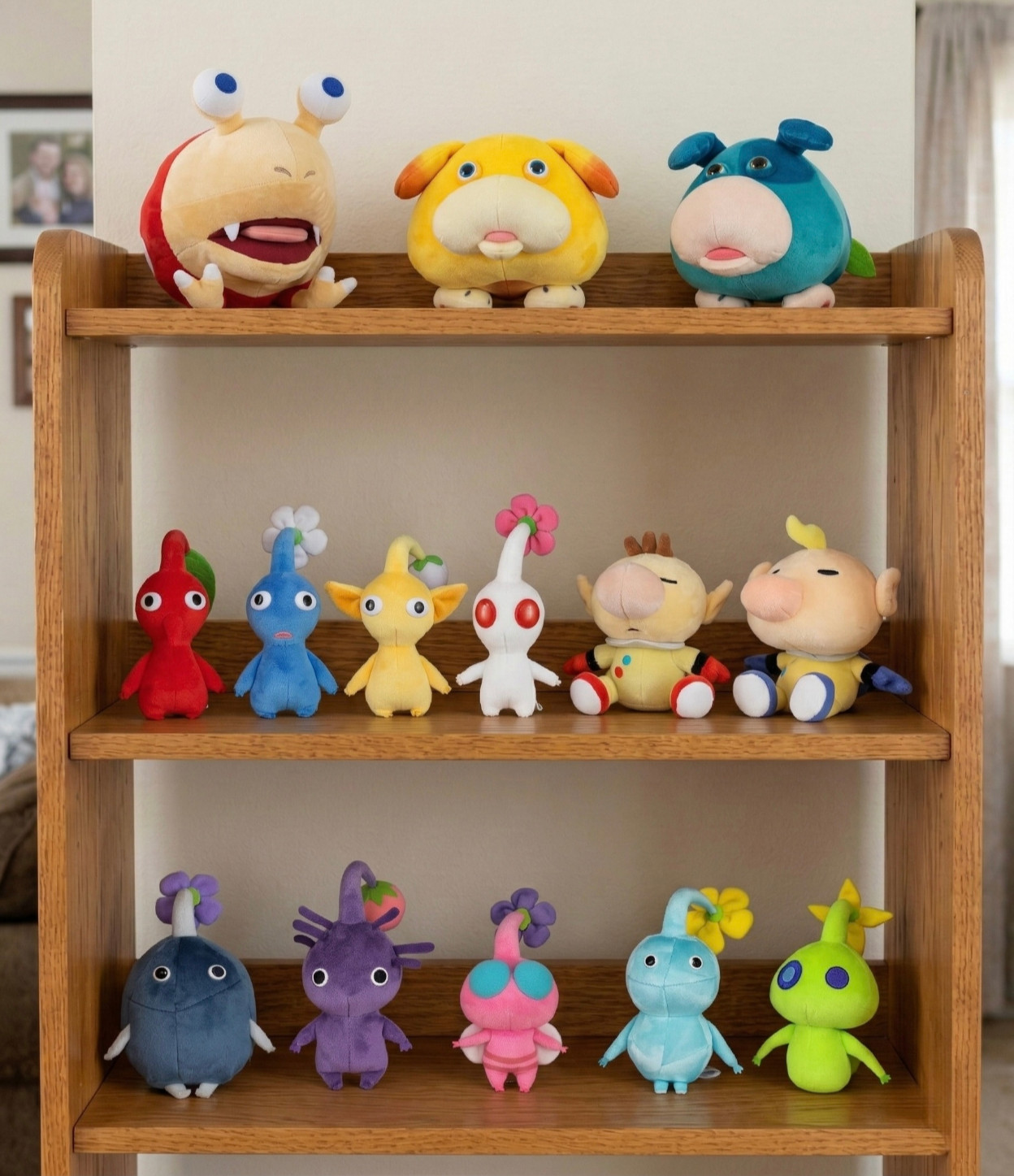 Complete 14 Set Pikmin ALL STAR COLLECTION Plush Doll Nintendo JPN Sanei