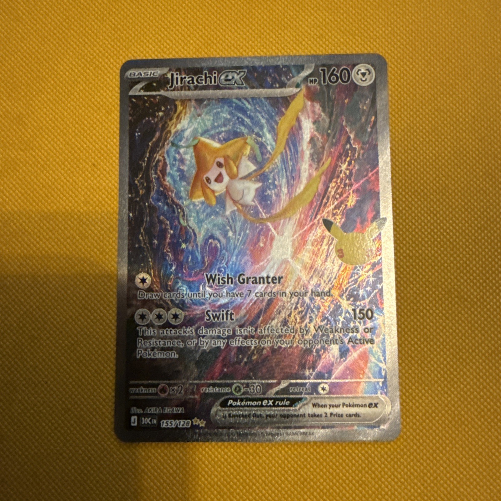 Jirachi EX 155/128 - 30th Celebration