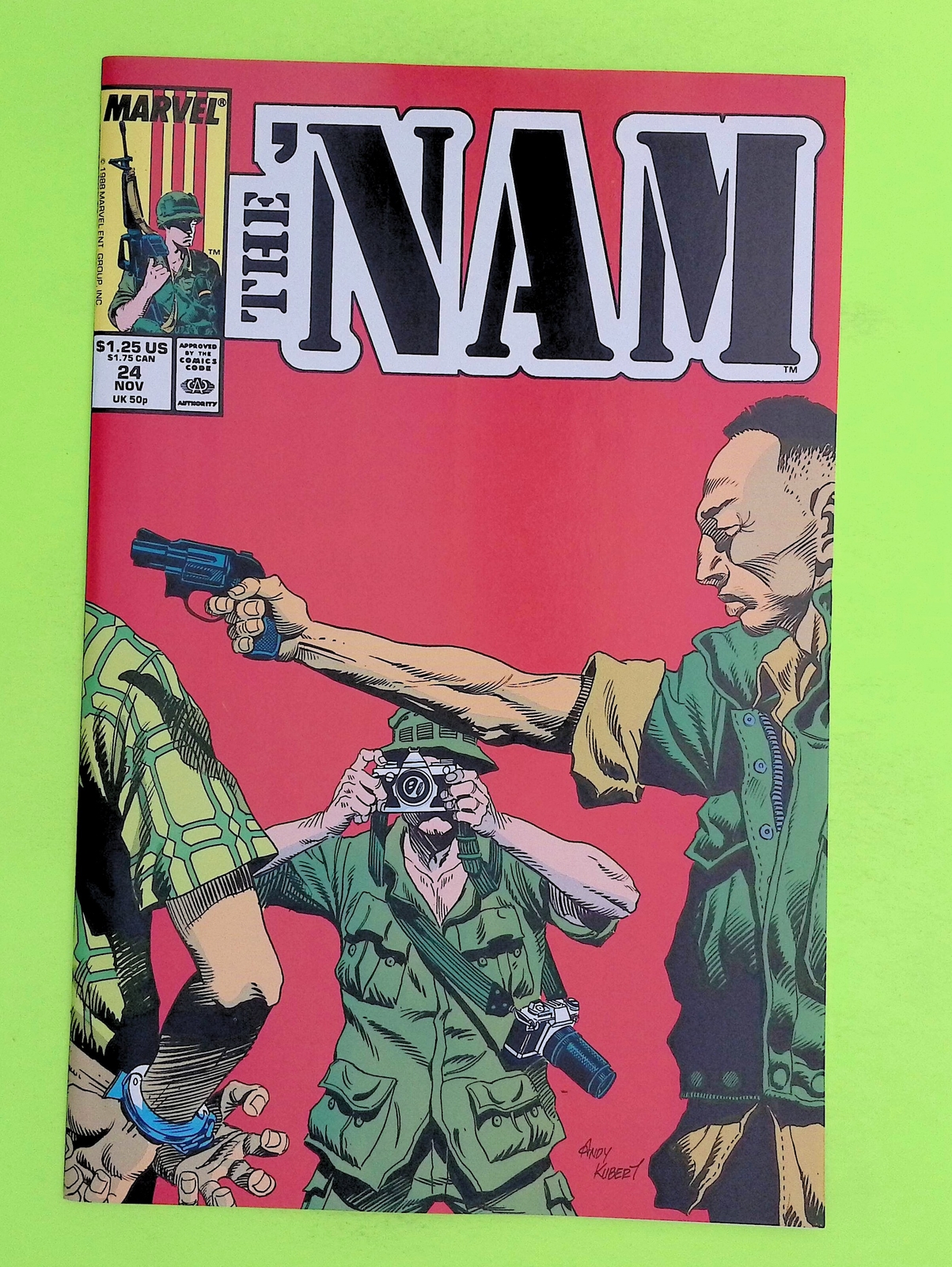 The 'Nam #24 1988 Marvel Comics High Grade Comic Book V57-95