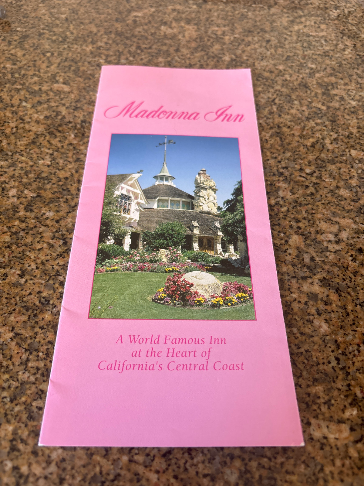 Madonna Inn advertising pamphlet, California 1991