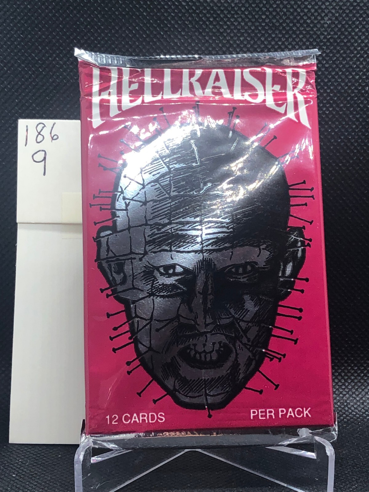 1992 Sealed Hellraiser Trading Cards Pack (1) Doug Bradley Pinhead - Rare
