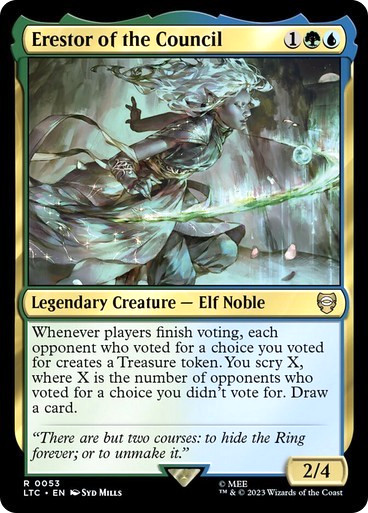 MTG - Erestor of the Council - Lord of the Rings - Magic the Gathering