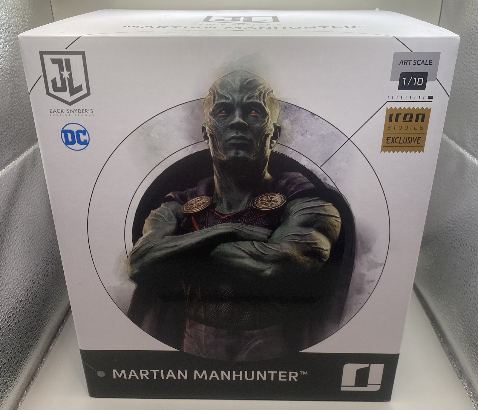 Zack Snyder\'s Justice League Martian Manhunter 1/10 Art Scale Iron Studios 